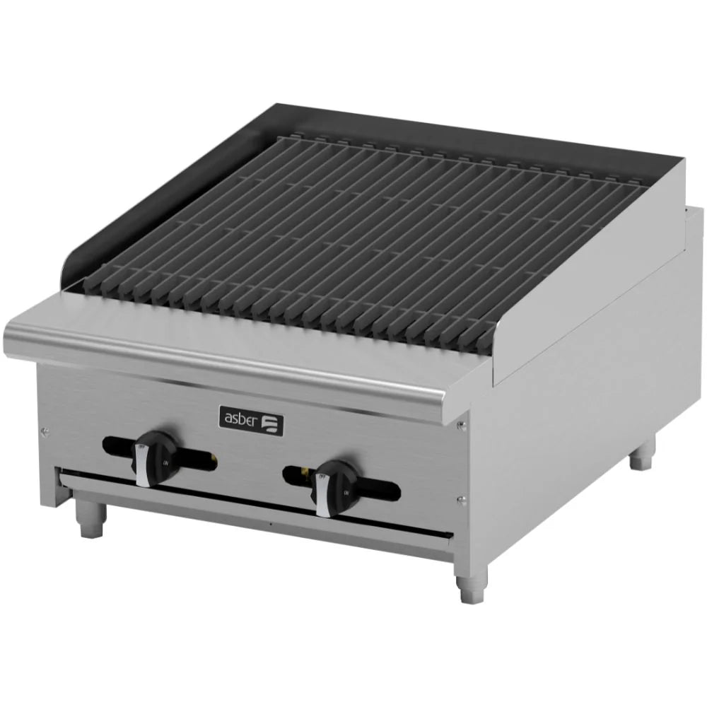ASADOR_ASBER_AECRB-24-Asador-Gas-2-Quemadores-Acero-Inoxidable-Parrillas-Restaurante-Comedor-Grill-Cortes-Cenaduria-Hotel