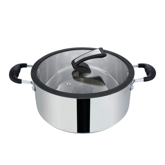 Budinera A. inox. 30cm c/tapa ALPRO 9512