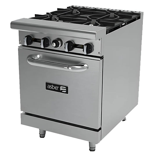Estufa-Industrial-4-Quemadores-Y-Horno-De-24-ASBER-AER-4-24