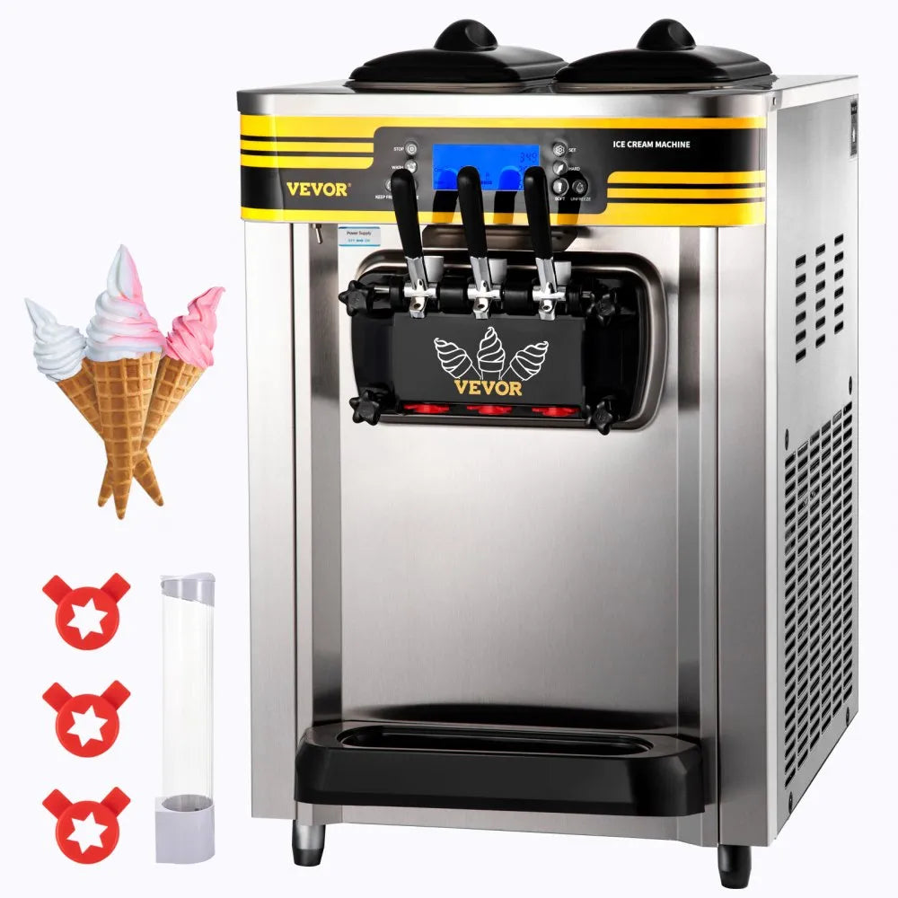 Máquina para Hacer Helado Suave Comercial BJH288SR2JB-Y_mx_S2230LHR2110VOBEDV1_webstaurantmexico_4