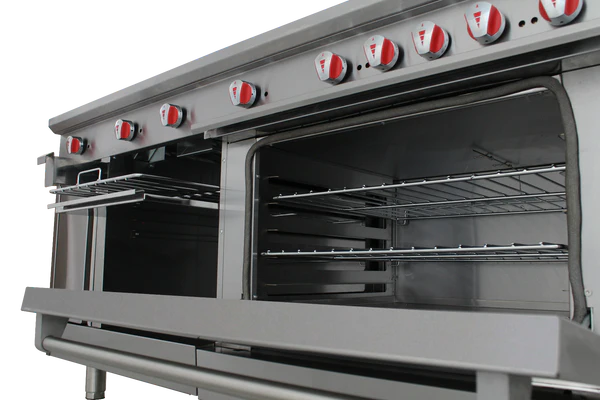 Drago-UNIVERSAL-STD-Vista del horno-Gas-Acero-Inoxidable-WebstaurantMx