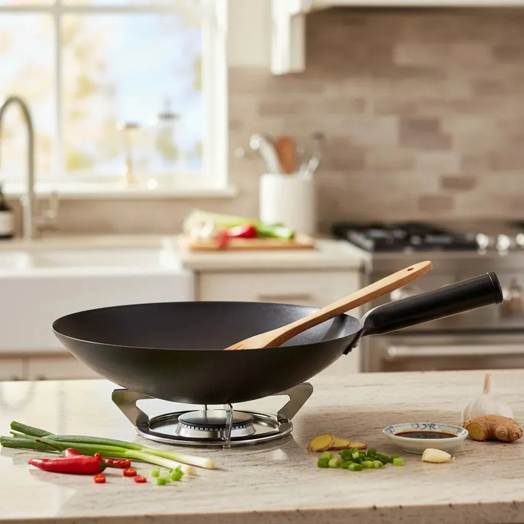 Wok Chino Acero al Carbón Buffetware DS0643
