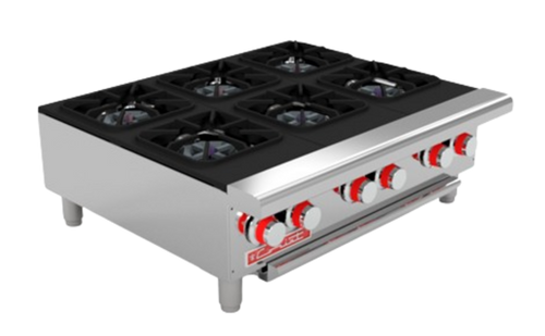 Estufón de 6 Quemadores CORIAT PCV-6 MÁSTER DE MESA HD 25010311