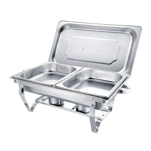 Chafer Buffetera Rectangular MIGSA 431-2 2 Insertos Medios 9L