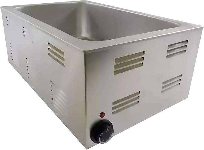 baño maria electrico en acero inoxidable de 3 l / 3.5 qt buffetware
