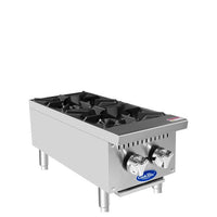 Parrilla a gas de 12″ con Dos Quemadores ATOSA ACHP-2