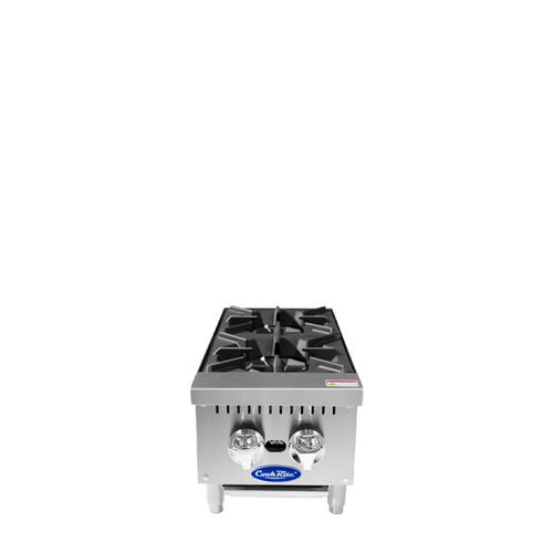 Parrilla a gas de 12″ con Dos Quemadores ATOSA ACHP-2