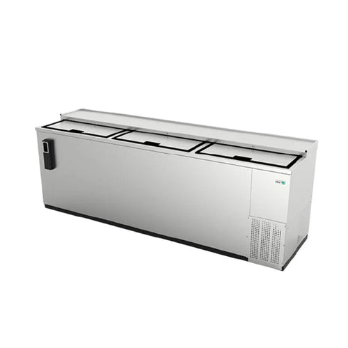 Refrigerador  Botellero Acero 3 Puertas  ASBER  ADBC-94-S HC 30 Pies3