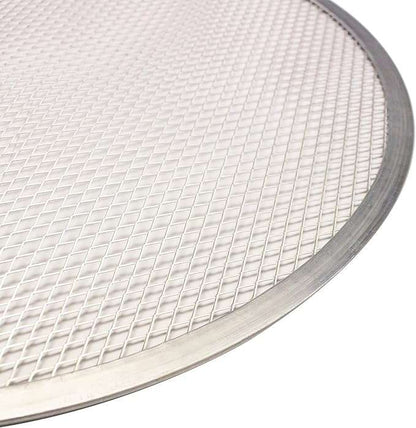 Malla para Pizza Redonda 8" ALPZ08 EN ALUMINIO MARCA BUFFETWARE DE 20.32 CM DE DIAMETRO