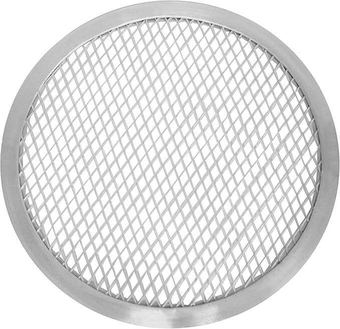 Malla para Pizza Redonda de 8" ALPZ08 BUFFETWARE DE ALUMINIO