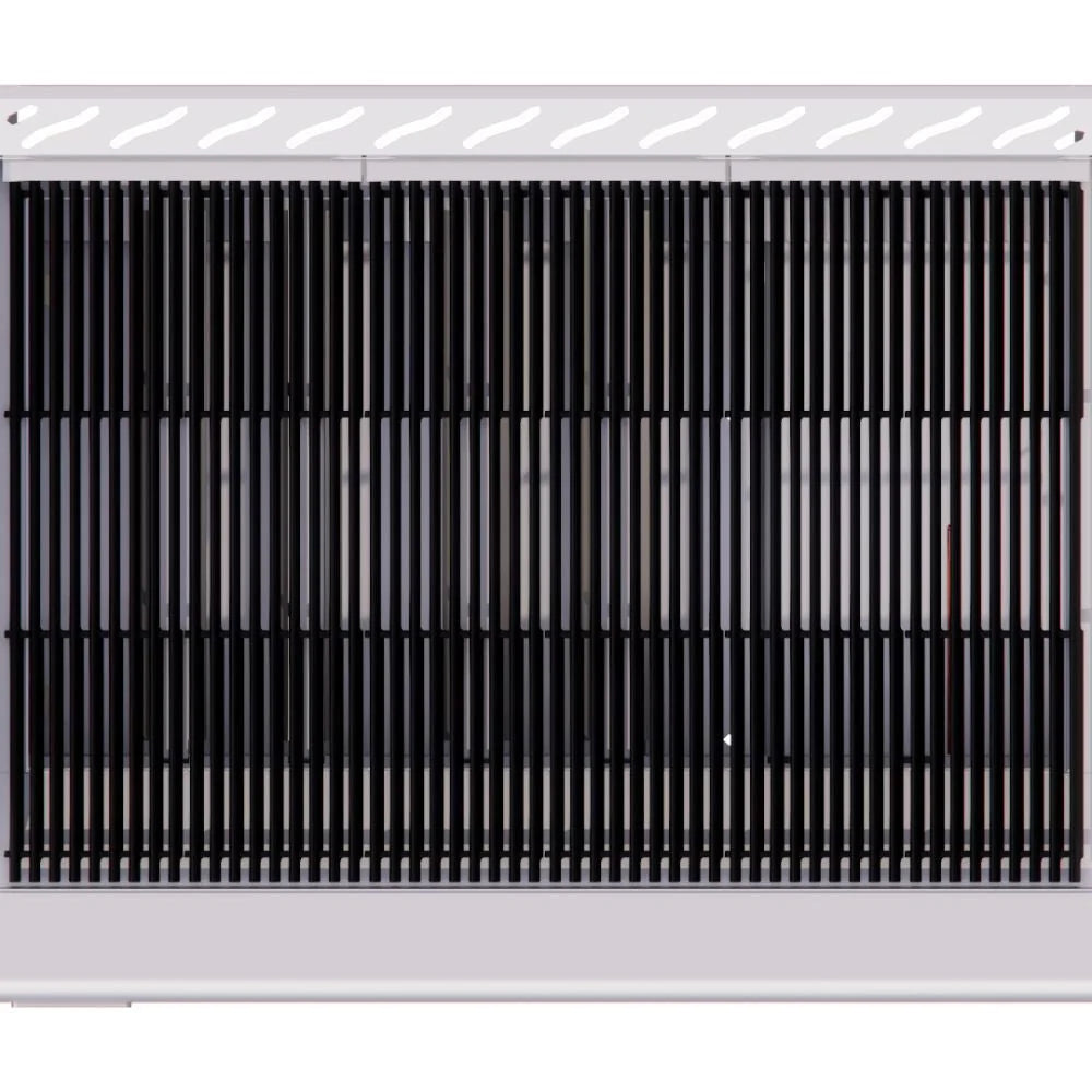 Superficie extra ancha del Asador a gas Delta 3-ASR (91x59.3 cm área útil). Capacidad industrial para banquetes y restaurantes de alto volumen
