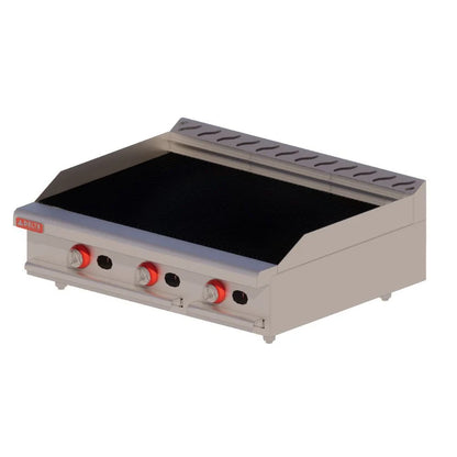 Superficie extra ancha Delta 3-ASR (91x59.3 cm área útil). Capacidad industrial para banquetes y restaurantes de alto volumen