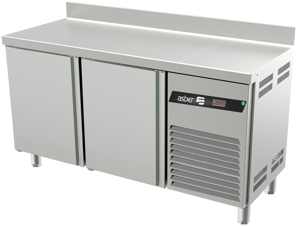 Mesa Refrigerada de Trabajo ASBER ASTR-60 HC 2 Puertas solidas