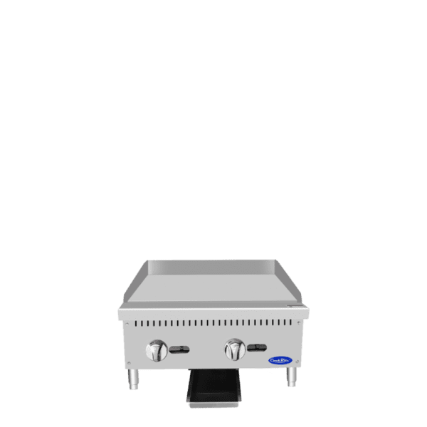 Plancha a gas 24" 2 quemadores ATOSA ATMG-24