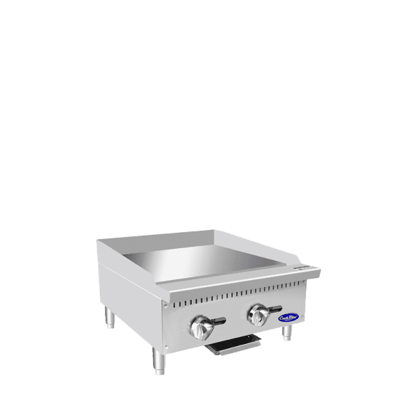 Plancha a gas 24" 2 quemadores ATOSA ATMG-24