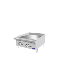 Plancha a gas 24" 2 quemadores ATOSA ATMG-24