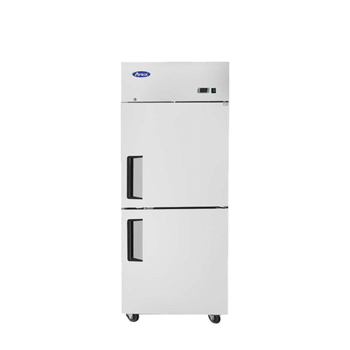 REFRIGERADOR 2 PUERTAS DIVIDIDAS MONTAJE SUPERIOR ATOSA MBF8010GR