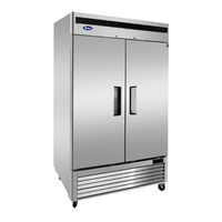 CONGELADOR ACERO INOX 2 PUERTAS SÓLIDAS ATOSA MBF8503GR