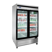 REFRIGERADOR ACERO 2 PUERTAS CRISTAL ATOSA MCF8707GR