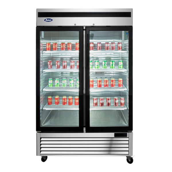 REFRIGERADOR ACERO 2 PUERTAS CRISTAL ATOSA MCF8707GR