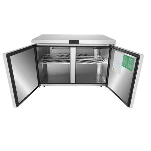 MESA BAJO CUBIERTA REFRIGERADA 2 PUERTAS 60" ATOSA MGF8403GR