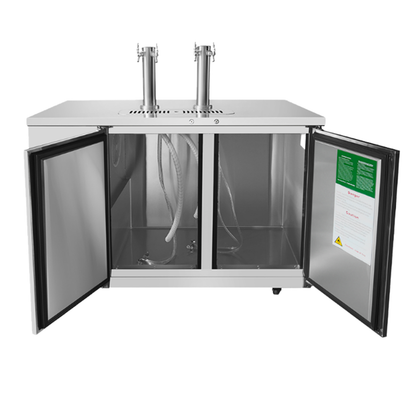 DISPENSADOR ENFRIADOR DE CERVEZA DE BARRIL 58" ATOSA MKC58GR
