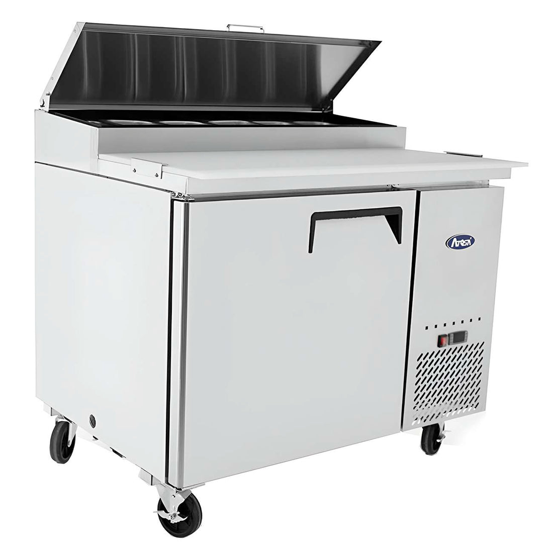 MESA DE PREPARACION DE PIZZA 1 PUERTA 44" ATOSA MPF8201GR
