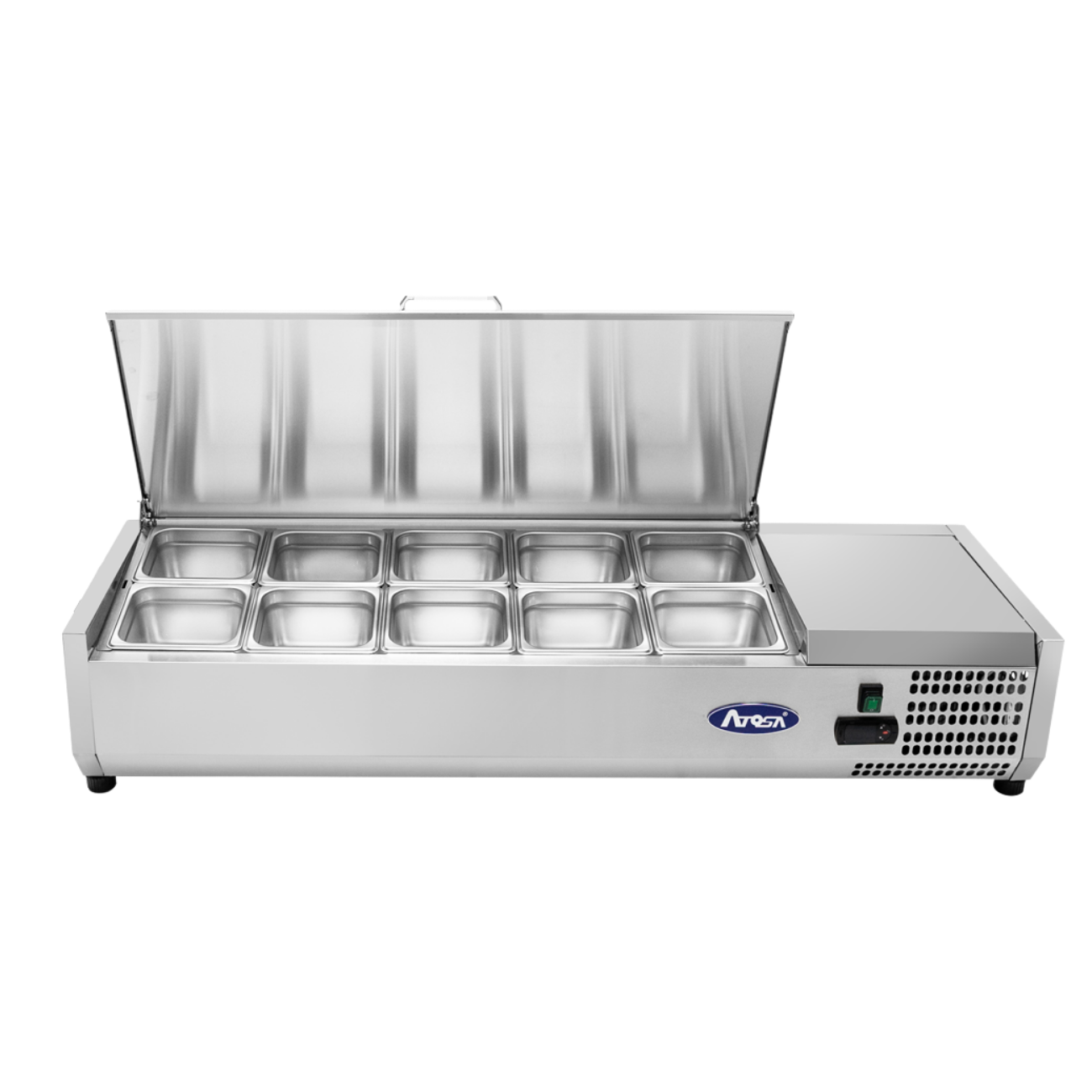 MESA DE PREPARACION SOBRE BARRA 40" ATOSA MSCT-48-10