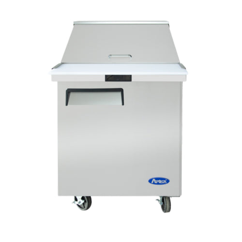 MESA REFRIGERADA  DE PREPARACIÓN 1 PUERTA MEGA TOP 27" ATOSA  MSF8305GR