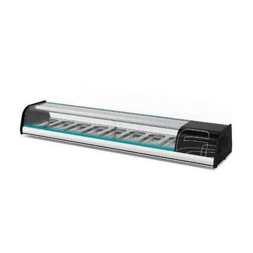 Vitrina Exhibidora Sobre Mostrador Para Sushi  Asber ACTC-69-SL