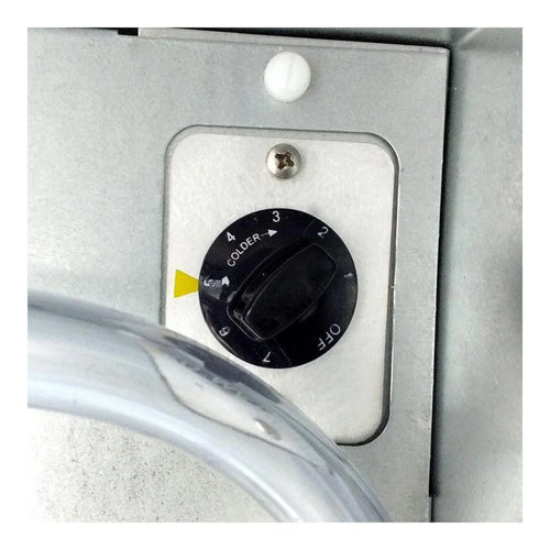 Dispensador Refrigerado Cerveza 4 Barriles Asber ADDC-58-S HC  Acero Inoxidable 2 Puertas
