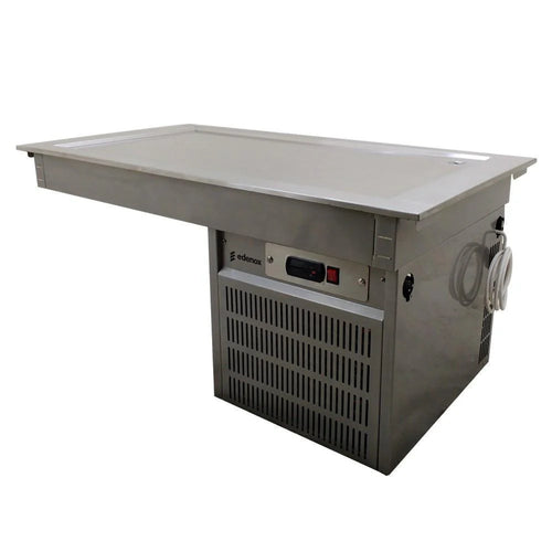 Mesa fría con Placa Refrigerada Asber DRFP-411-CU de  4 Enteros