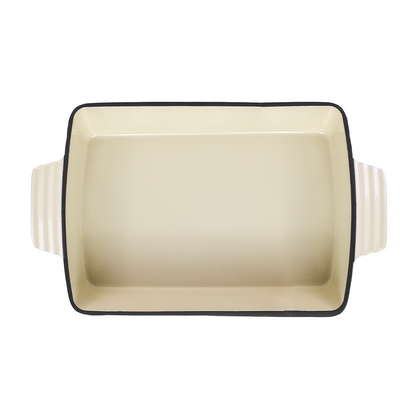 Bandeja de Hierro Esmaltado Color Beige ALPRO 9654