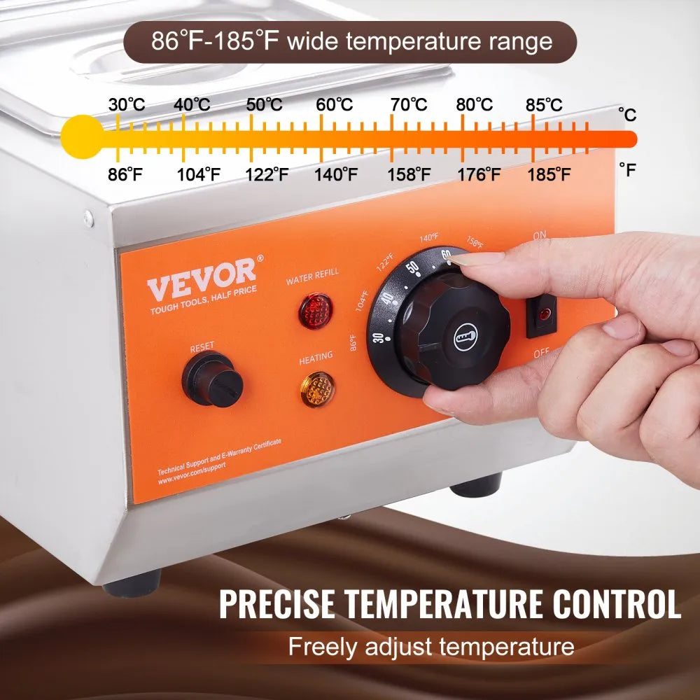 Máquina Atemperadora de Chocolate VEVOR CS-2-U