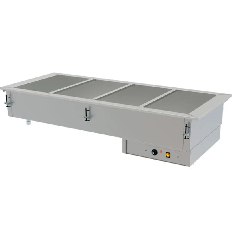 BANOMARIAASBERDBM-411-S-WBanoMariaElectrica3InsertosAceroInoxidableGrisRestauranteBuffetBanquetes