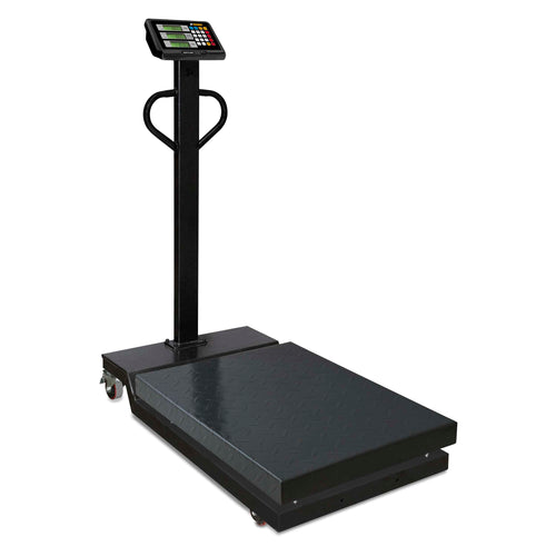 Báscula de Plataforma de 800 kg con Ruedas RHINO BAPCA-800