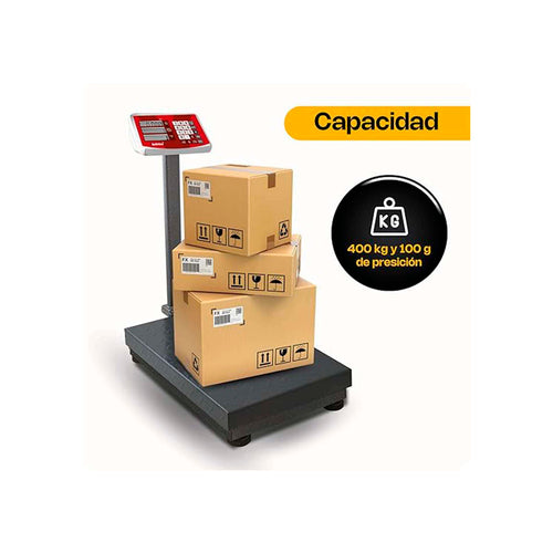 Báscula de Plataforma Plegable 400 kg VINSON BAPLE-400