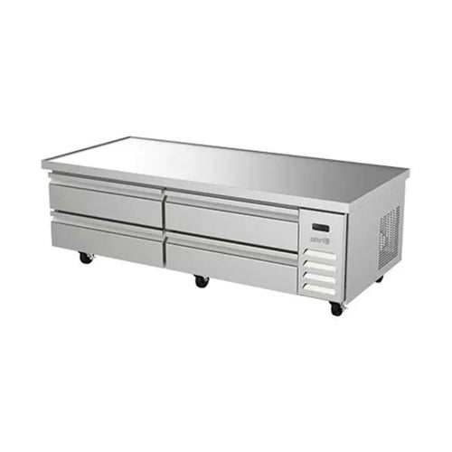 Base de Chef Refrigerada 4 Cajones ASBER ACBR-72 HC  Acero Inoxidable