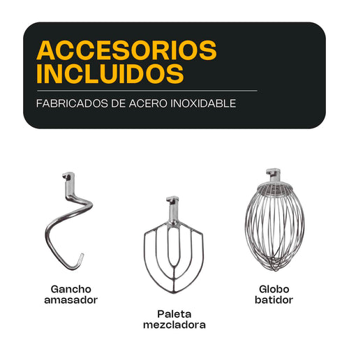 Batidora Planetaria 60L RHINO BATI-60