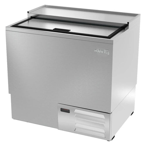 Congelador Enfriador de Tarros  1 Puerta ASBER AGF-36-S HC Acero Inoxidable