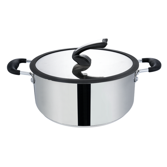 Budinera A. inox. 30cm c/tapa ALPRO 9512