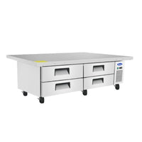 BASE REFRIGERADA 72" CON CUBIERTA EXTENDIDA 76" ATOSA MGF8454GR