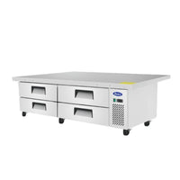 BASE REFRIGERADA 72" CON CUBIERTA EXTENDIDA 76" ATOSA MGF8454GR