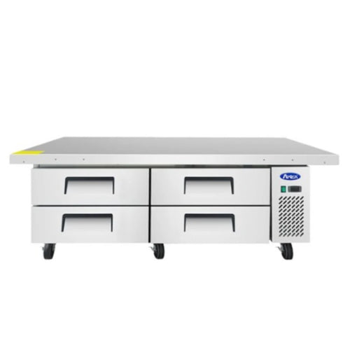 BASE REFRIGERADA 72" CON CUBIERTA EXTENDIDA 76" ATOSA MGF8454GR