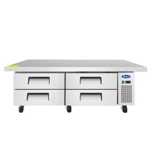 BASE REFRIGERADA 72" CON CUBIERTA EXTENDIDA DE 76" ATOSA MGF8454GR