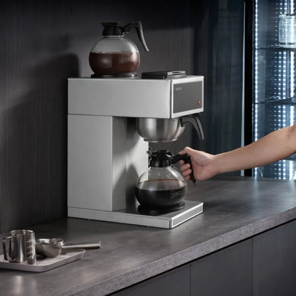 Cafetera de Goteo Comercial 2 Jarras vidrio VEVOR RB-286