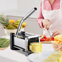 Cortador de Papas Fritas 1/2" HORIZONTAL VEVOR