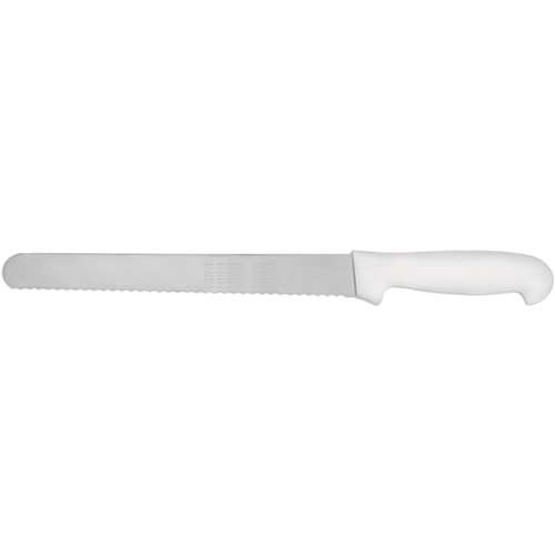 CUCHILLO PANADERO CON SIERRA 10PG BLANCO