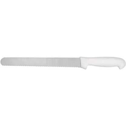 CUCHILLO PANADERO CON SIERRA 10PG BLANCO