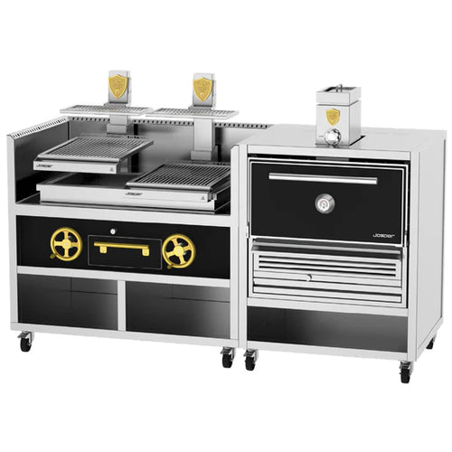 Combo Horno Brasa y Parrilla Vasca Josper CVJ-50-2-1-PRO-M